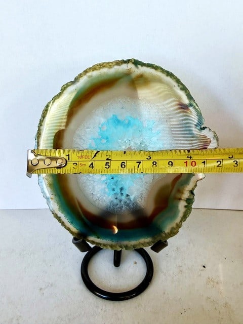 Fancy Banded Agate Slab - 3