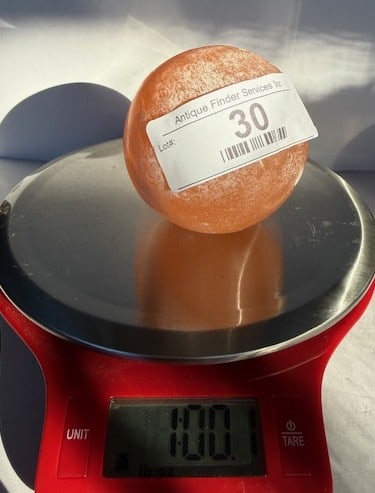 ~WOW~ Orange Selenite Round Ball - 2