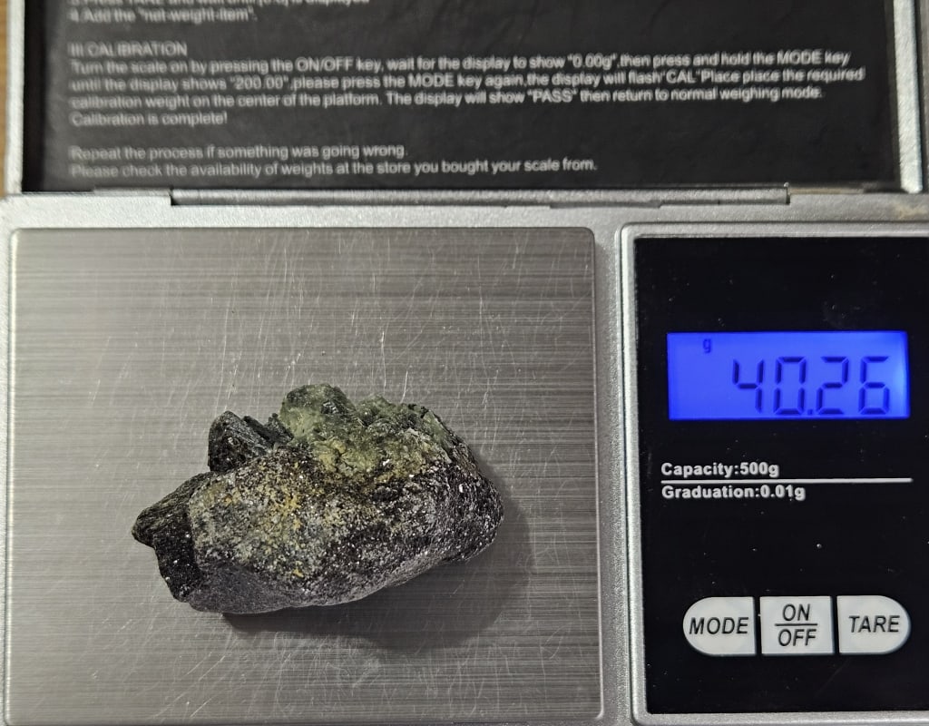 40.26 gram Natural Rough Emerald Specimen - 4