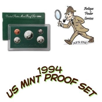 1994 US Mint Proof Set in OMP: Item will have mint issued US Mint Coins -Due to the fact that we have more than one of these items - You may not receive the exact set in the image - But will receive US mint issued