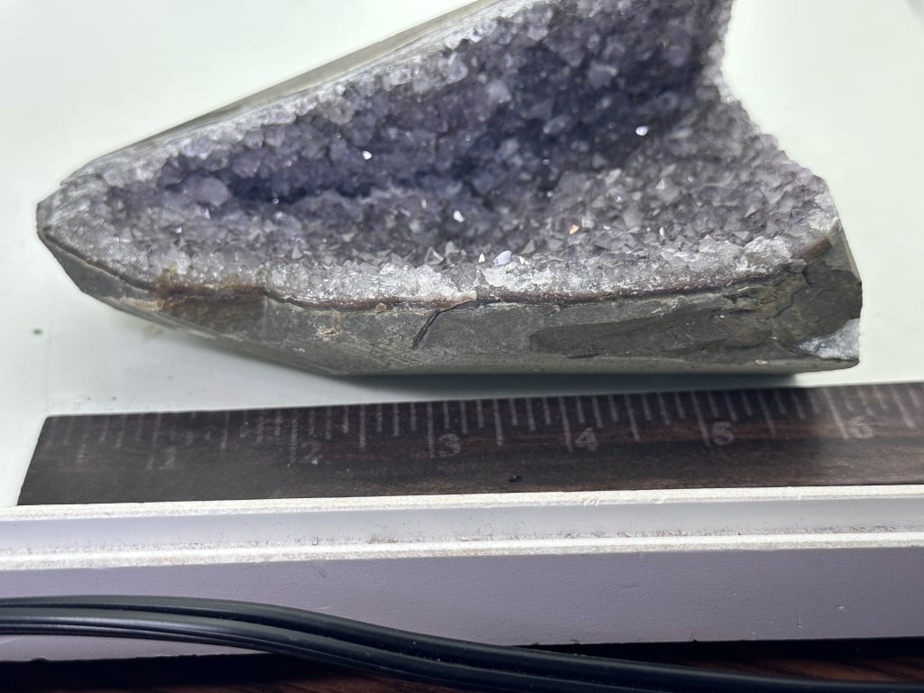 Nice Amethyst Small Cathedral Cluster - 4