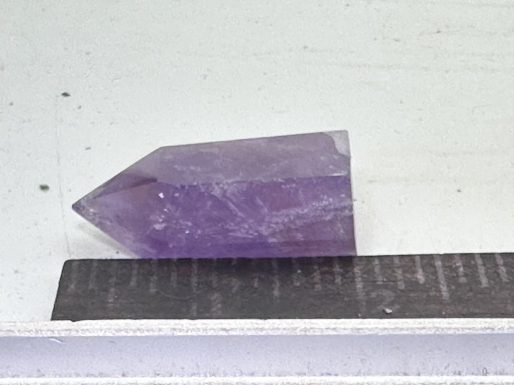 Natural Amethyst Crystal Point - 3