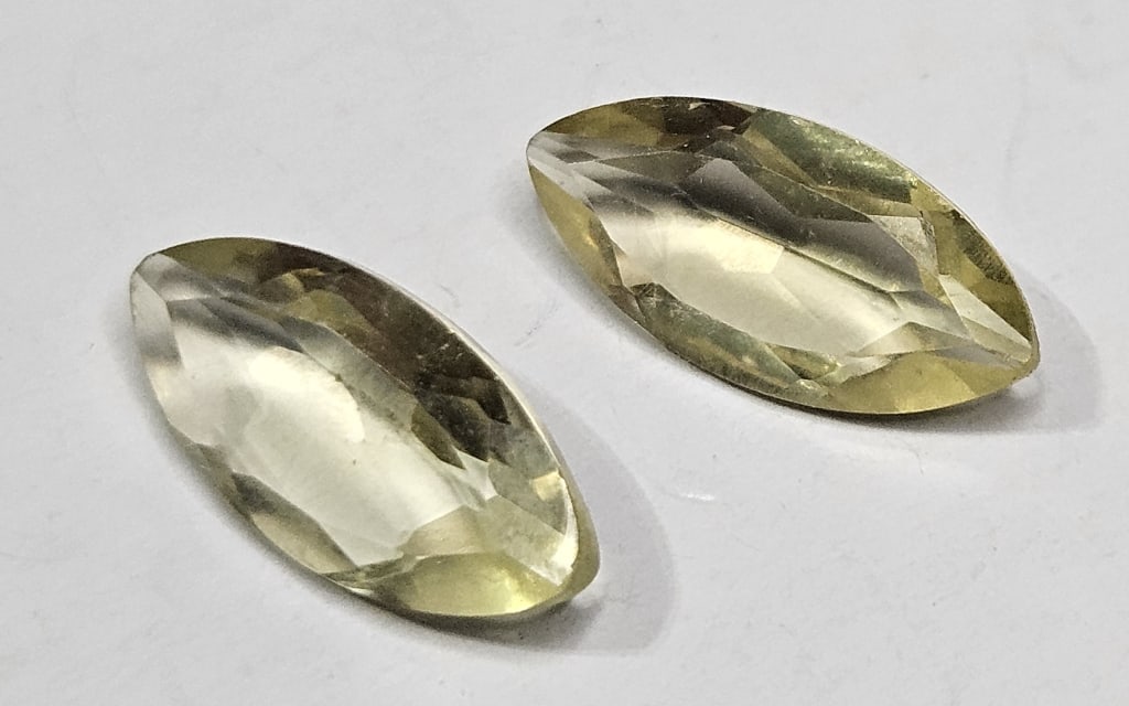 4.95 tcw. Natural Marquise Citrine Gemstones: Items are as described in the tile - Please use the image to verify the item - Please review the entire terms and conditions prior to placing any bids- All sales final -