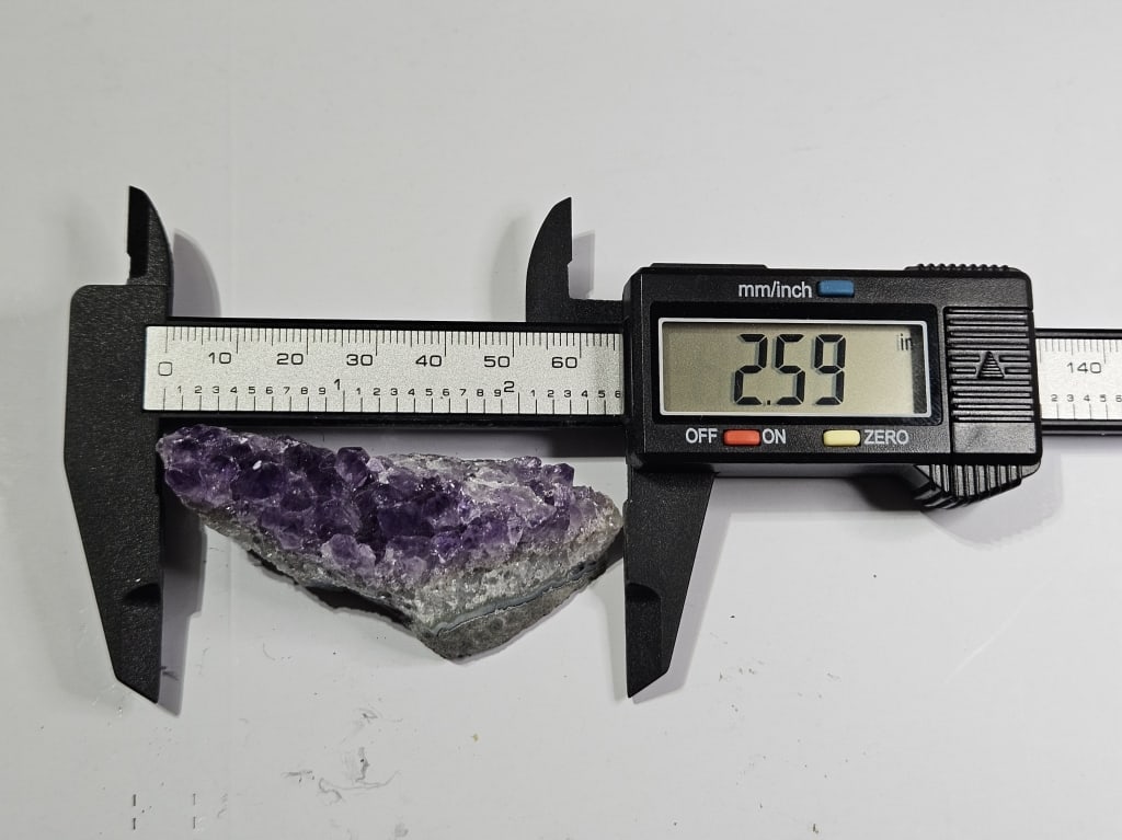 AAA Grade Amethyst Crystal Cluster 41.42 grams - 3