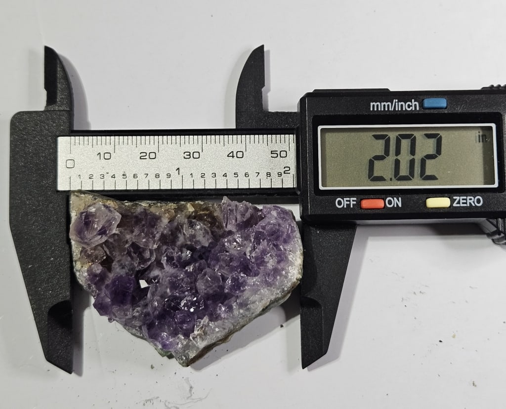 43.23 gram Natural Amethyst Cluster - 3