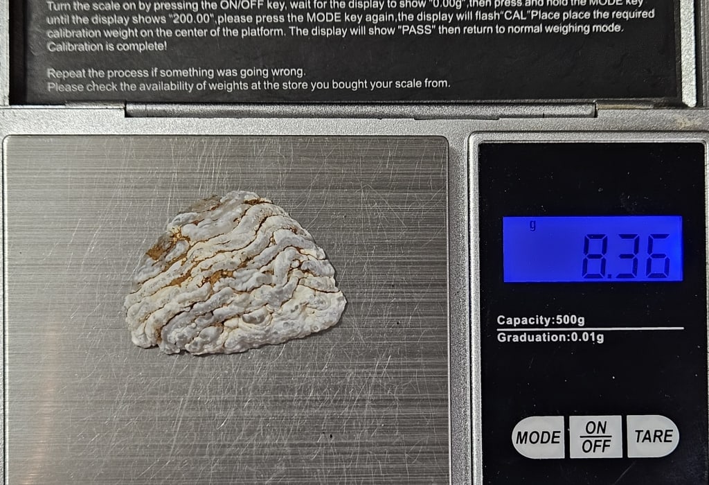 8.36 gram Natural Mini Oco Geode - 4