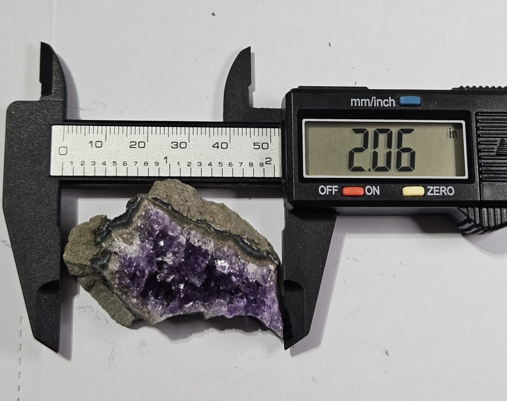 39.75 gram Natural Amethyst Cluster AAA Grade - 3