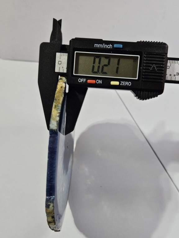 Fine Blue Agate Slab - 5