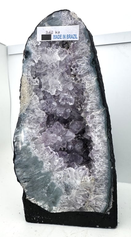 Medium Size Brazilian Amethyst Cathedral: 10" tall - 3.62 kgs.- Item is the exact item in the image- Compare at $299