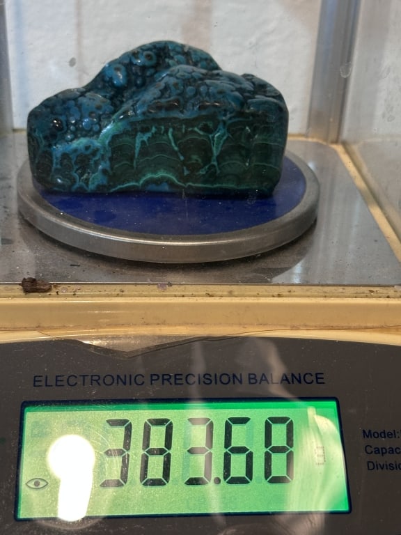 383.68 gram Chrysolcolla/Malachite Specimen - 5