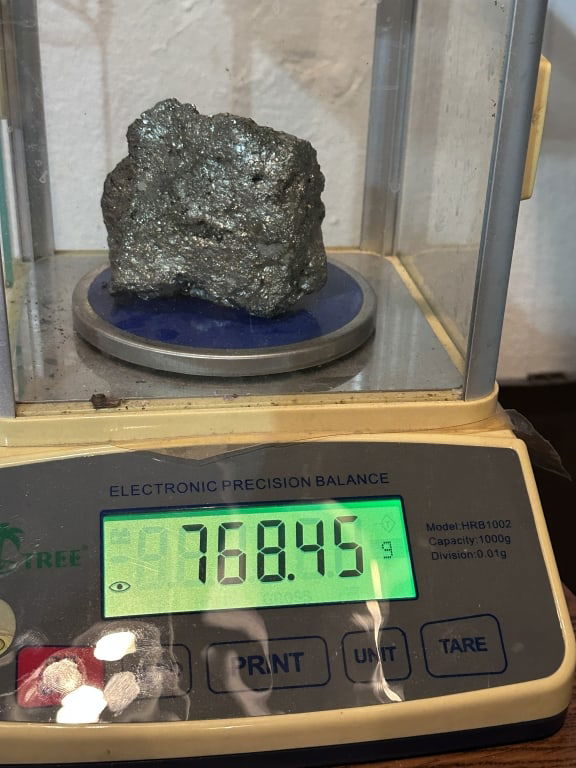 768.45 gram Natural Pyrite Specimen - 4