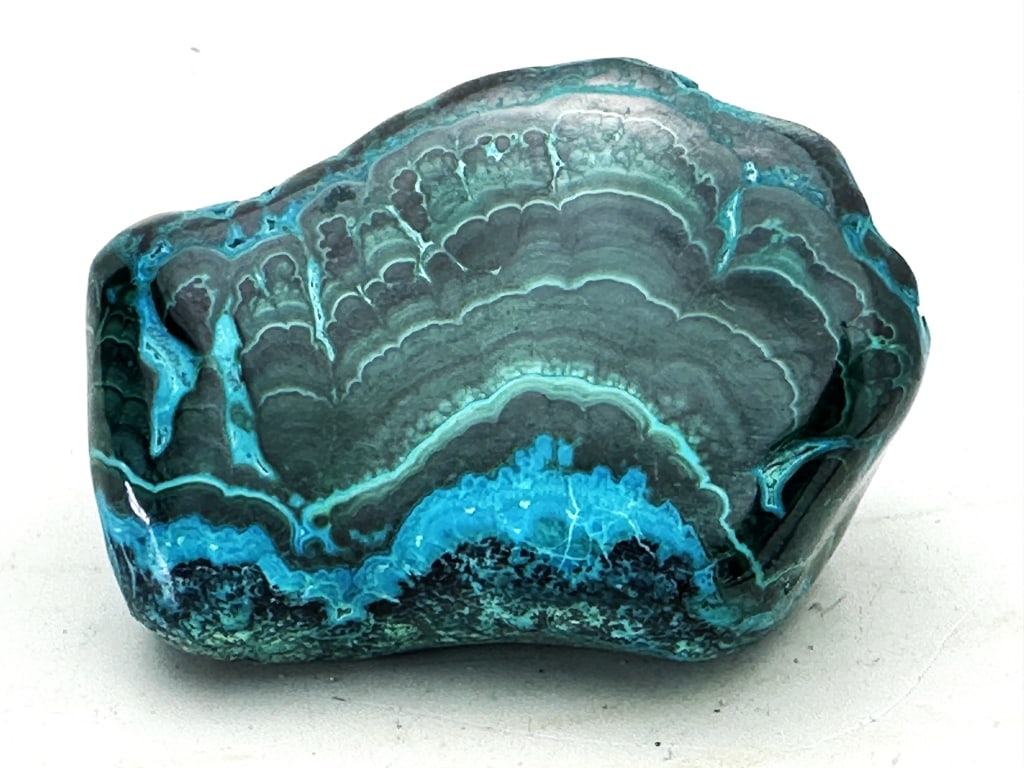 333.78 Botryoidal Chrysocolla/Malachite Specimen - 2