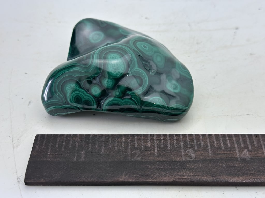 263.98 gram Natural Malachite Specimen - 3