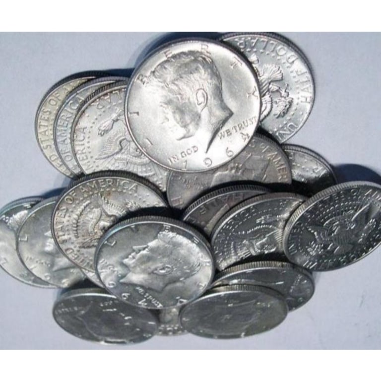(20) 1964 Kennedy Half Dollars - 90% Silver - 2