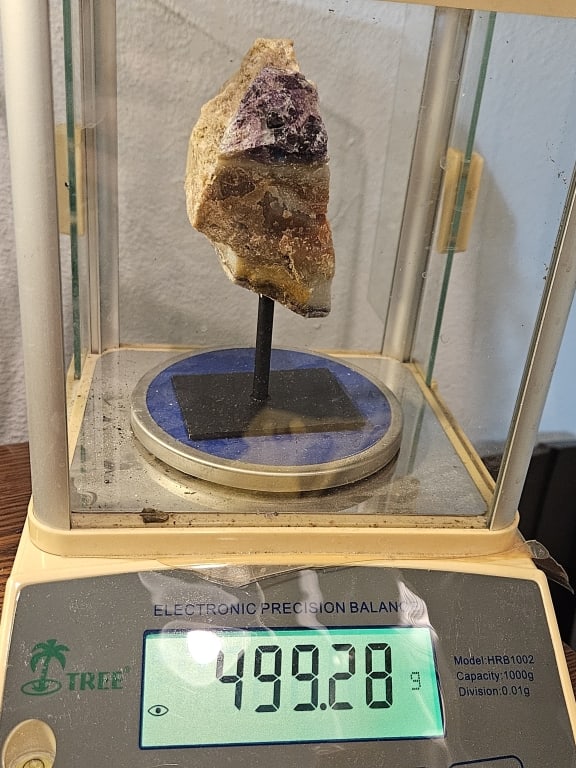 Rainbow Flourite Specimen on Stand - 5