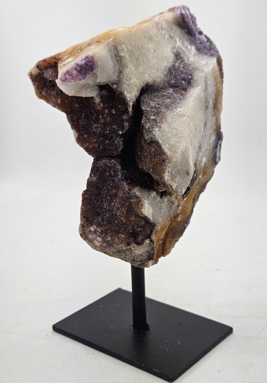 Fine Rainbow Flourite Specimen on Stand - 2