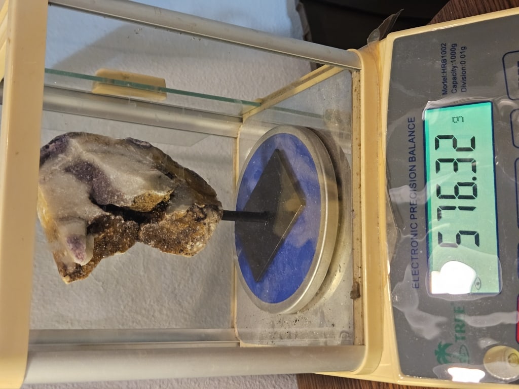 Fine Rainbow Flourite Specimen on Stand - 5