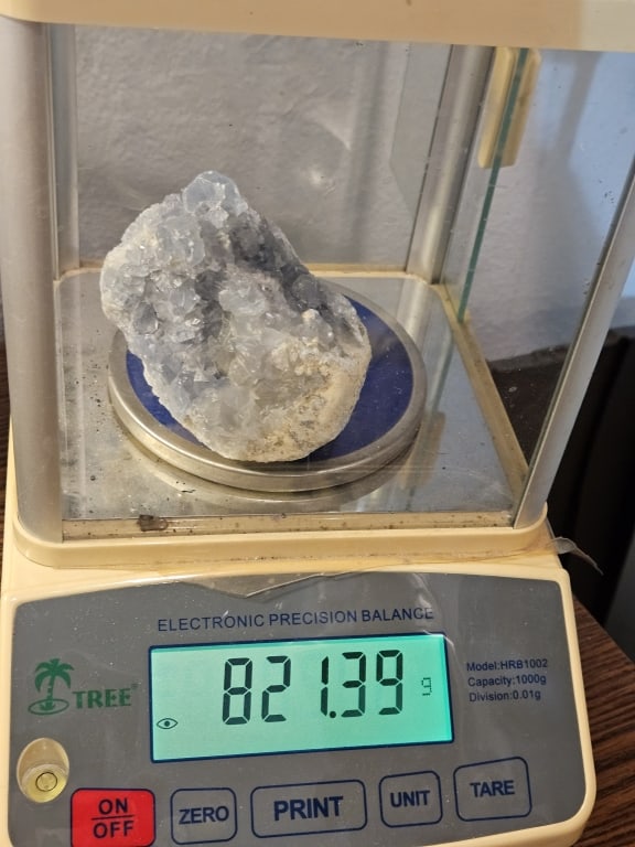 Fine Celestite Crystal Cluster - 5