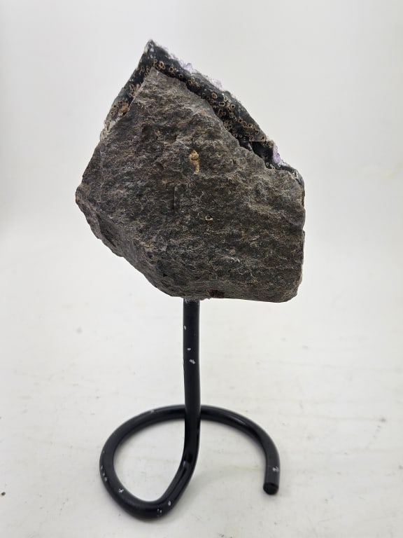 Uruguay Amethyst CLuster Specimen on Stand - 2