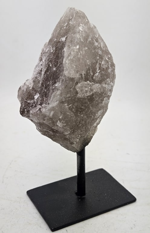Natural Smokey Quartz Specimen on Stand: Item is the exact item in the image- Bidder is responsible for all value and grade determination- Please review all terms and conditions prior to placing any bids-