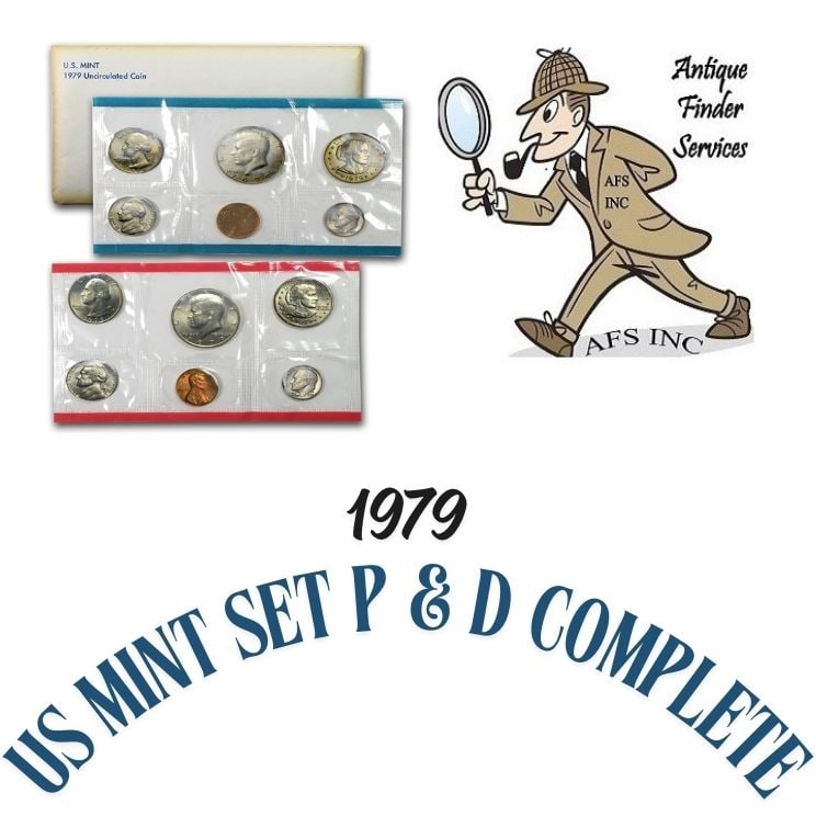1979 US Mint Set - P & D Sets in OMP: Item will have mint issued US Mint Coins -Due to the fact that we have more than one of these items - You may not receive the exact set in the image - But will receive US mint issued