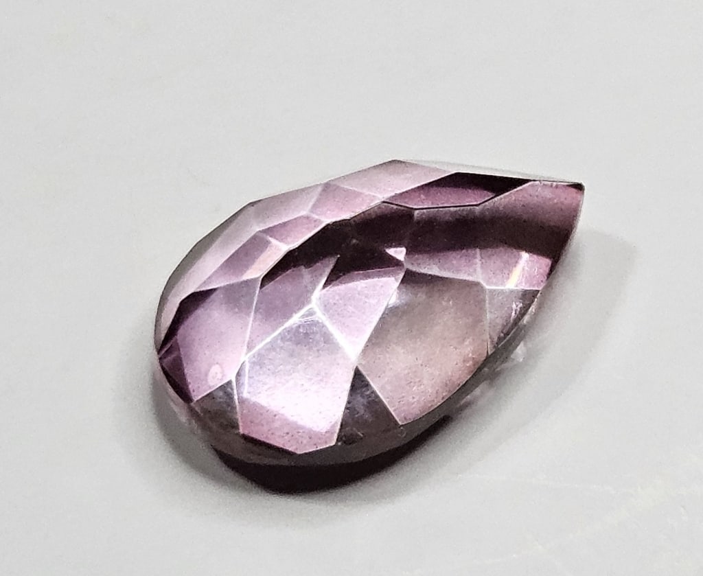 5 ct. Pear Shape Amethyst Gemstone - 2
