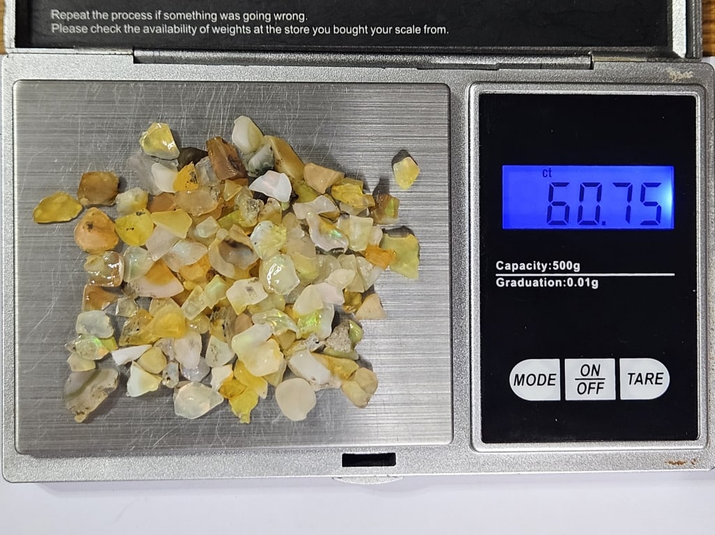 60.75 tcw. Natural Rough Opal Parcel - 2