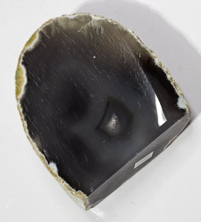 Natural Banded Agate Stand Up End: Items are the exact items in the image - Please refer to the terms and conditions prior to placing any bids- Any bid is an agreement to pay and terms apply -