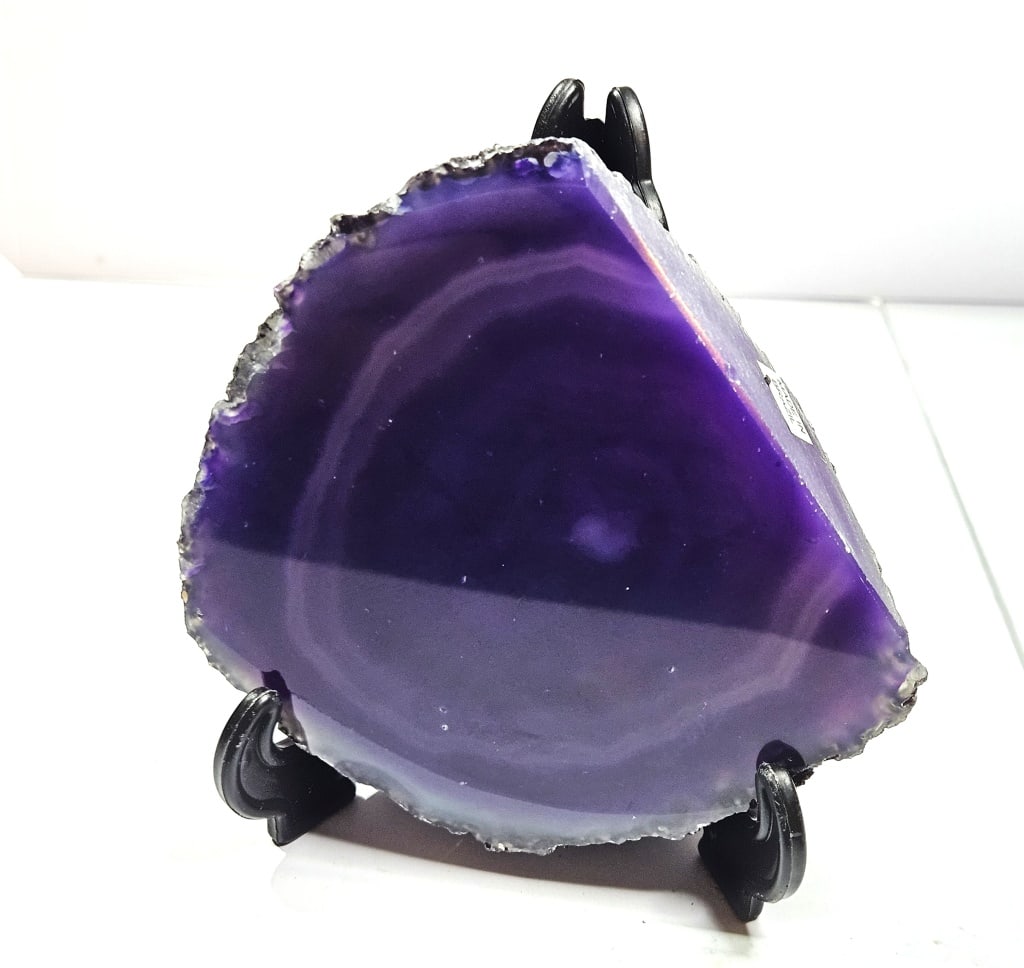 Banded Dyed Agate Stand Up - 2