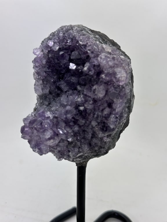 Stunning Amethyst Crystal Cluster on Stand - 2