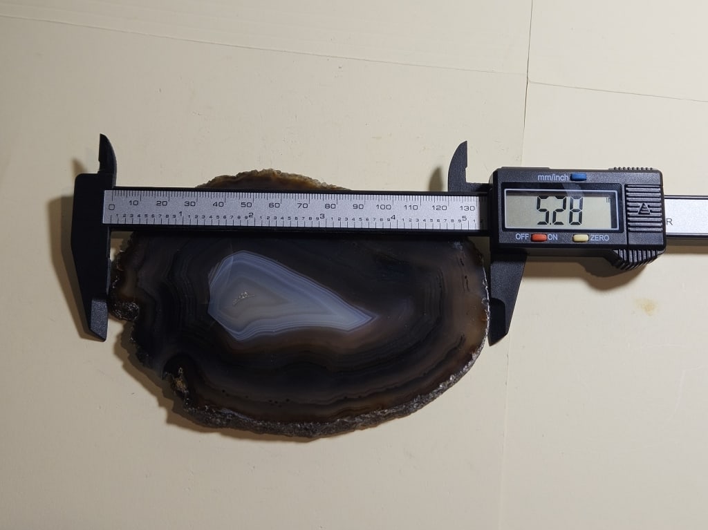 Natural Banded Agate Slab - 3