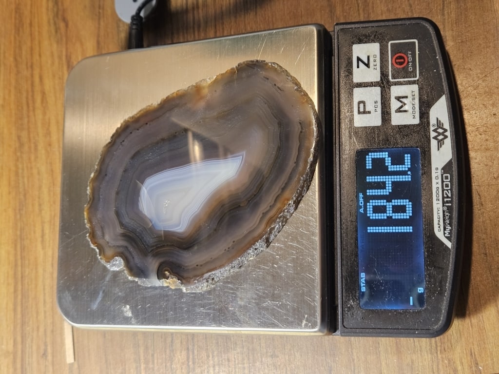 Natural Banded Agate Slab - 4