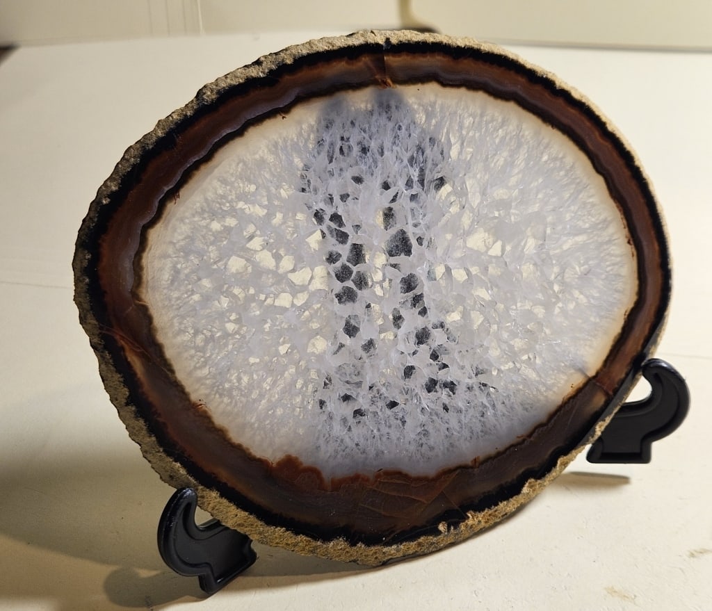 Natural Banded Agate Slab - 2