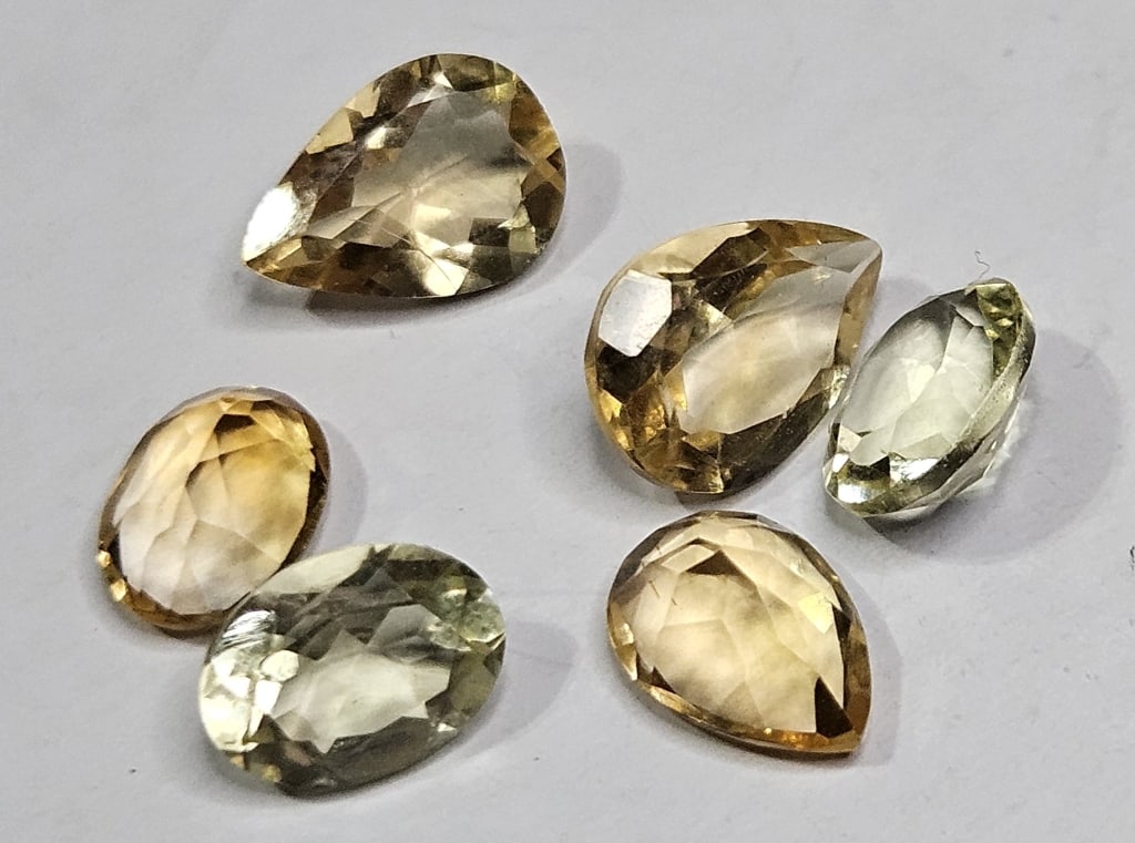 7.50 tcw. Natural Citrine Gem Parcel: Items are as described in the tile - Please use the image to verify the item - Please review the entire terms and conditions prior to placing any bids- All sales final -