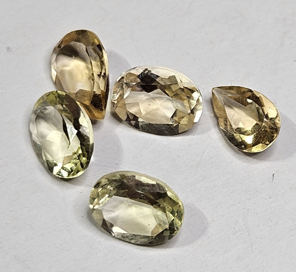 5.05 tcw. Natural Citrine Gemstone Parcel: Items are as described in the tile - Please use the image to verify the item - Please review the entire terms and conditions prior to placing any bids- All sales final -