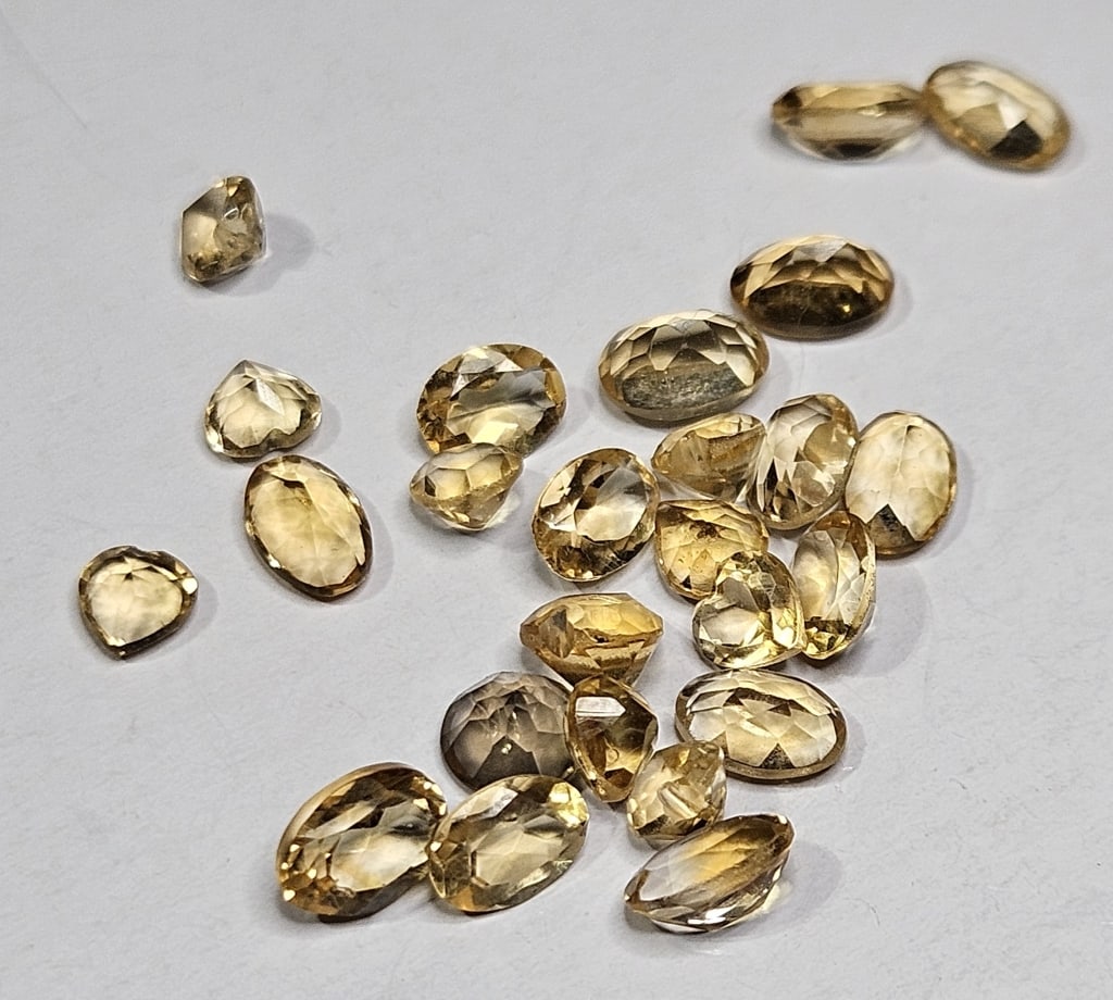 8.90 tcw. Natural Citrine Gemstone Parcel: Items are as described in the tile - Please use the image to verify the item - Please review the entire terms and conditions prior to placing any bids- All sales final -