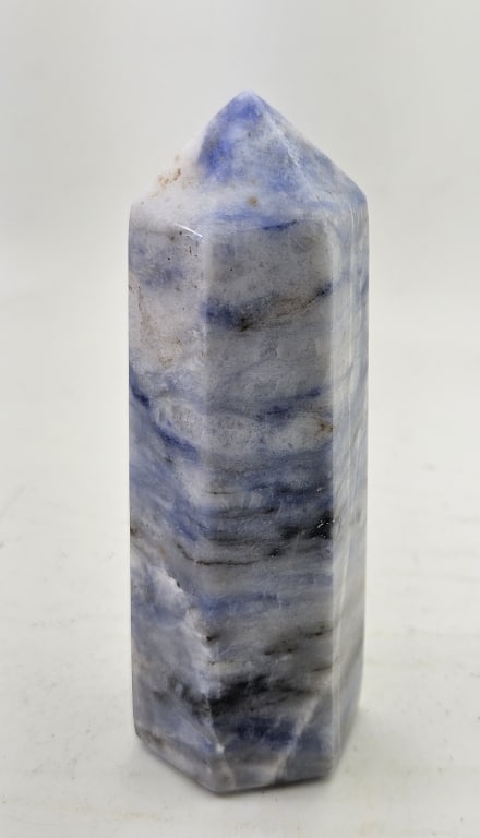 4.5 inch Afghanite Polish Point Tower - 2