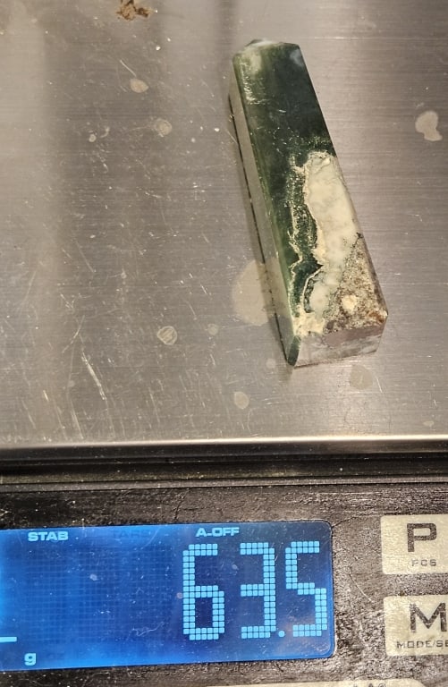 Moss Agate 4 sided Polished Tower Point - 5