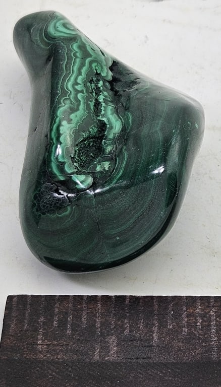 194.6 gram Natural Malachite Specimen - 4