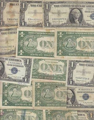 (20) Random Date $1 Silver Certificates: Items will be mixed and random to our stock on hand - Image shpws approximate grade and is stock image -