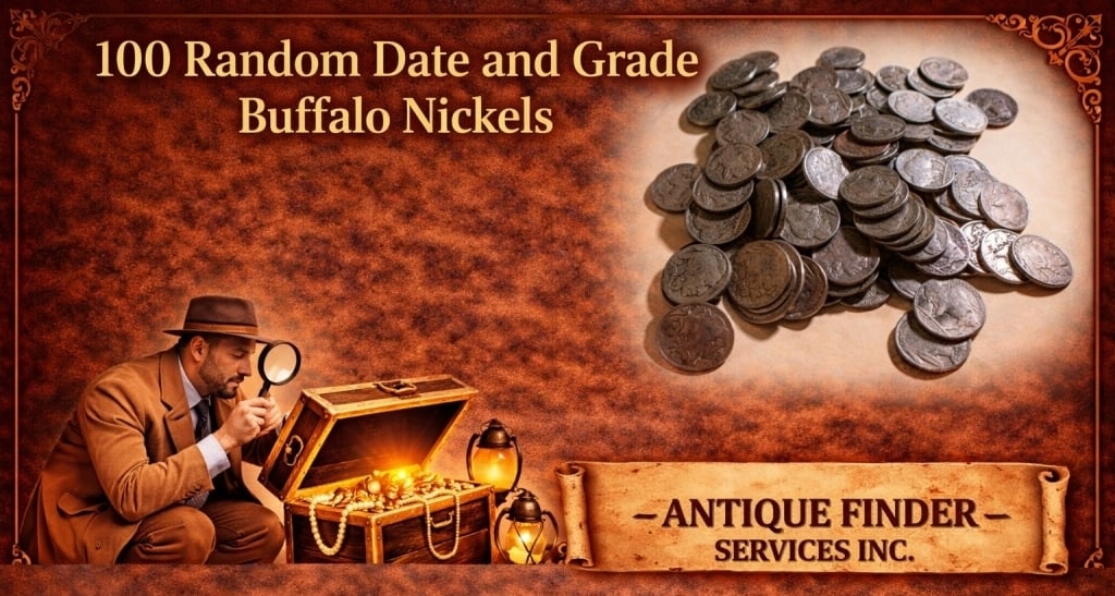 Lot of (100) Random Date and Grade Buffalo: Lot of (100) Random Date and Grade Buffalo