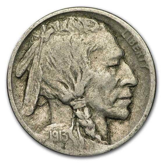 1913 Type 1 Buffalo Nickel: Item is as shown in the image - Bidder is responsible for all grade and value determination - Please review the entire terms and conditions prior to placing any bids - All sales final - All invoicesdu