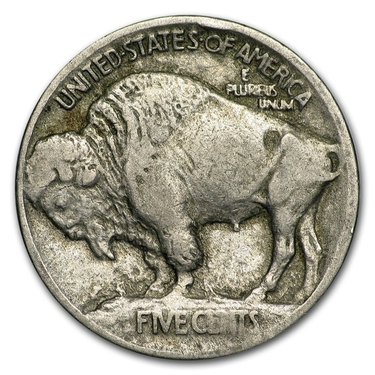 1913 Type 1 Buffalo Nickel - 2