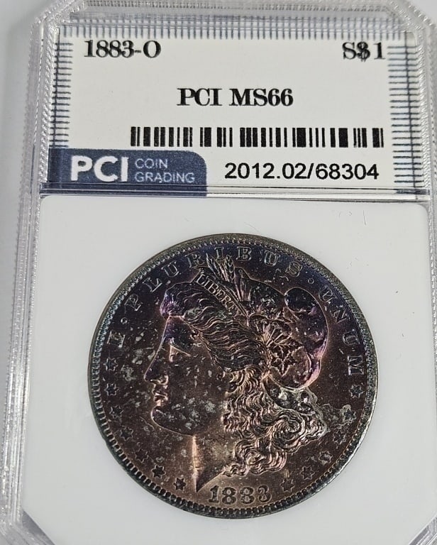 1883 O MS 66 Morgan Silver Dollar- $360 CPG: Item is the exact item in the image - Bidder is responsible for all value and grade determination - Please review all terms prior to placing 
