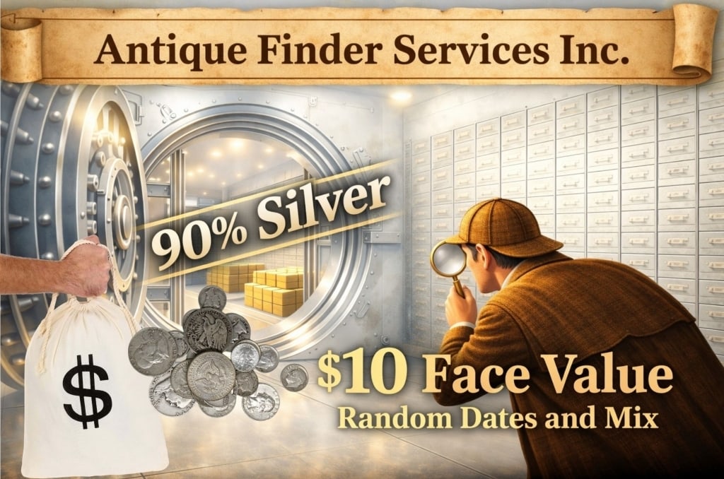 $10 Face Value Random Mix 90% Silver Coins: Items will be as described in title - The image for bulk items are stock images - Please review the entire terms and conditions prior to placing any bids. All terms apply -