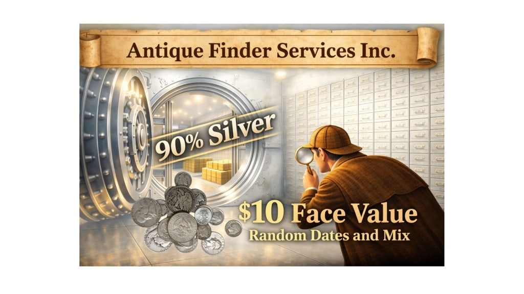 $10 Face Value Random Mix 90% Silver Coins: Items will be as described in title - The image for bulk items are stock images - Please review the entire terms and conditions prior to placing any bids. All terms apply -
