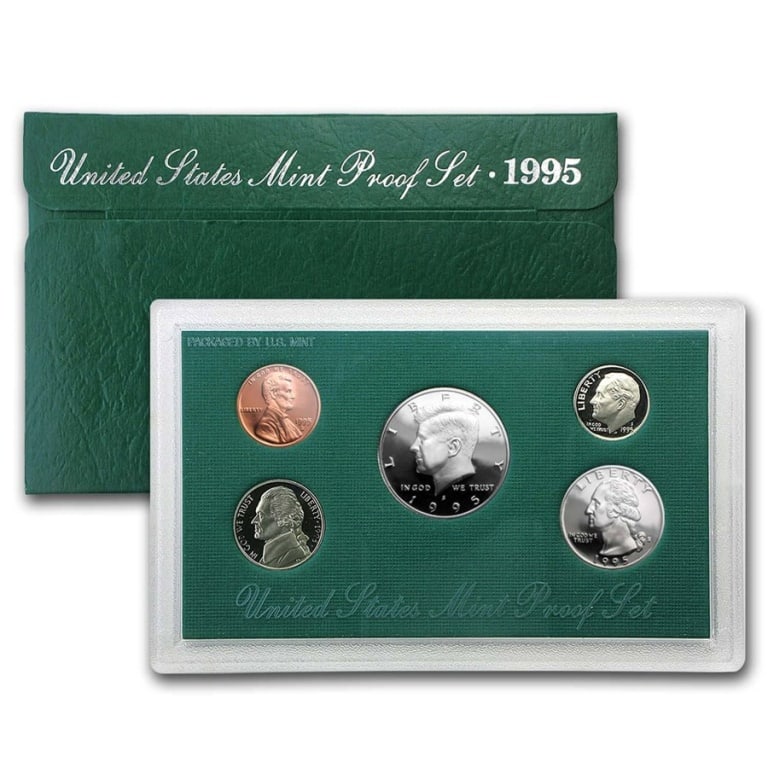 1995 US Mint PROOF Set in OMP: Item is as shown in the image - Due to the fact that we have more than one of these items winning bidder may not receive the exact one in the image - Please review all 
