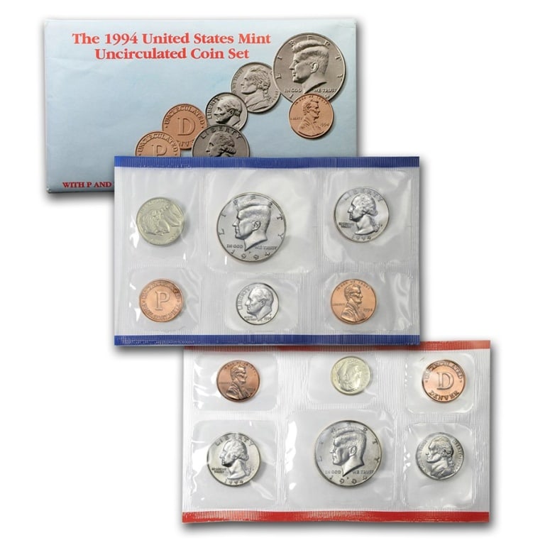 1994 US Mint Set - P & D Sets in OMP (1 of 1)