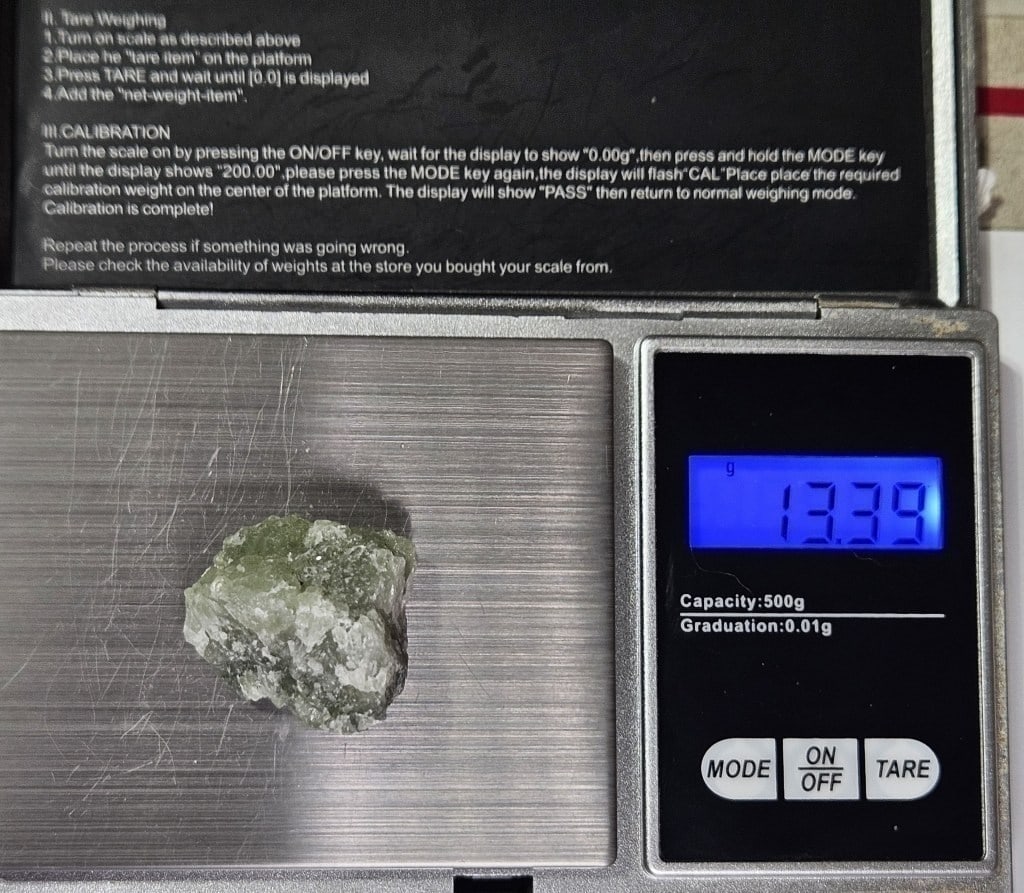 13.39 gram Natural Prehnite Cluster - - 4