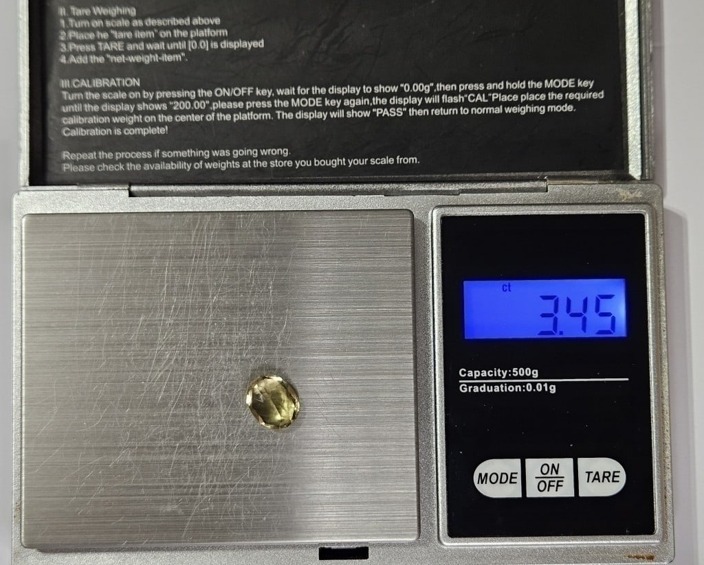 3.45 ct. Natural Citrine Gemstone - 3